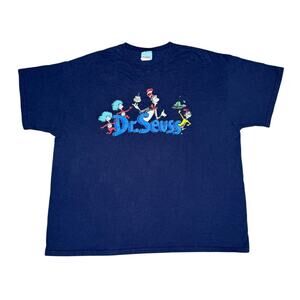 Vintage Dr. Seuss Cat in the Hat Green Eggs and Ham T-Shirt